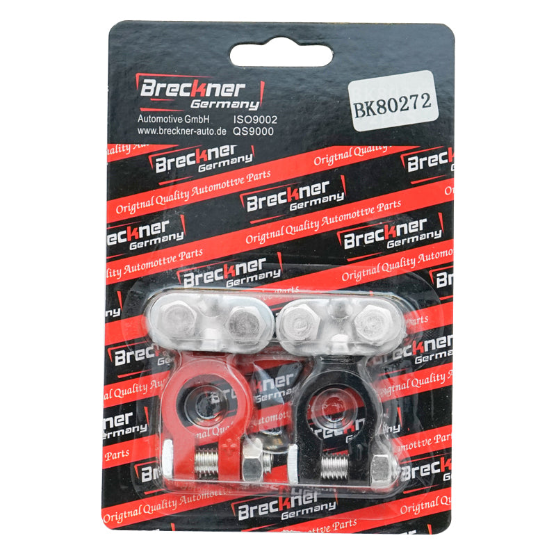 Set of red and black battery terminals Breckner Germany