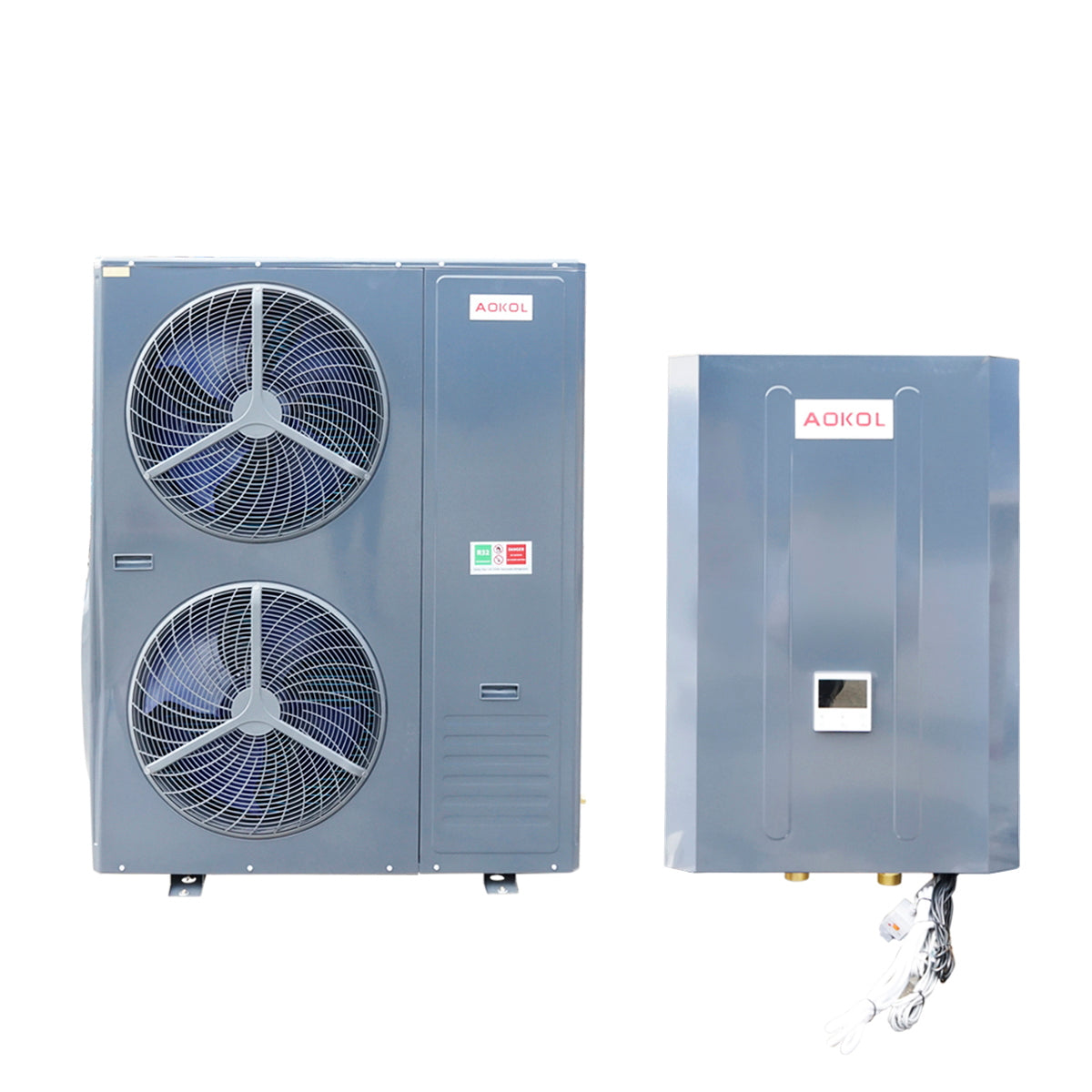 30 KW heat pump, 380V, ASH-105CHW/FR air-water Aokol