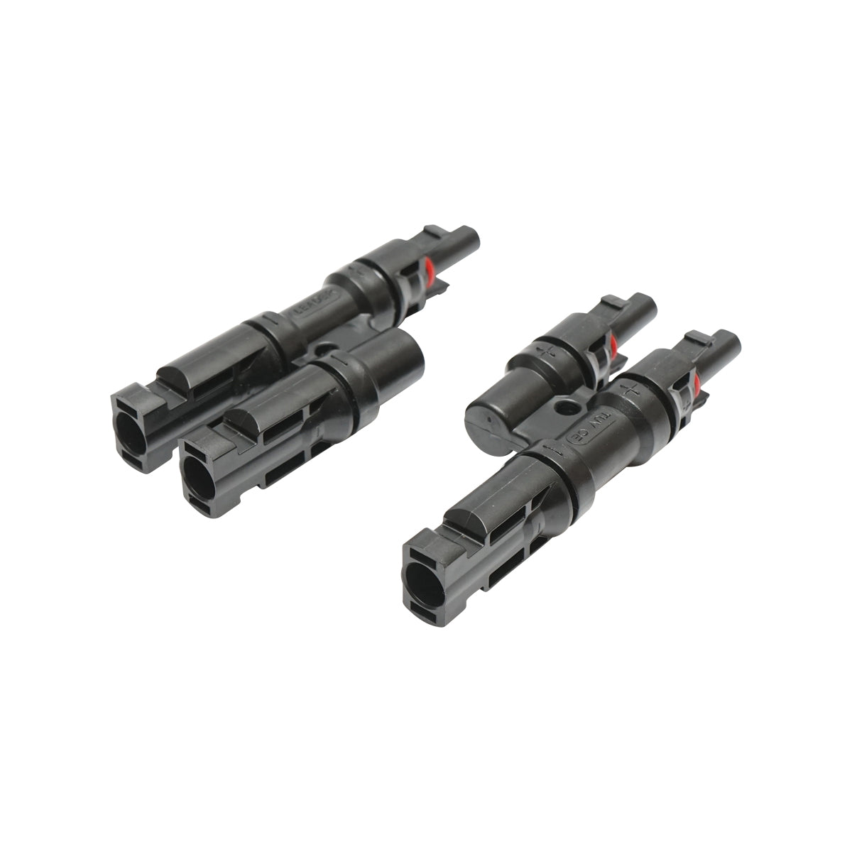 Set of 2 MC4-Y-2 connectors 1.5KV Breckner Germany
