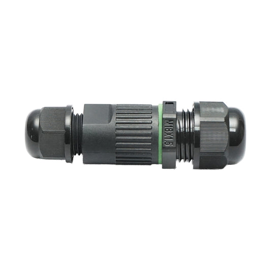 M18 electric cable connector 250V 10A, 3 poles IP67 Leader