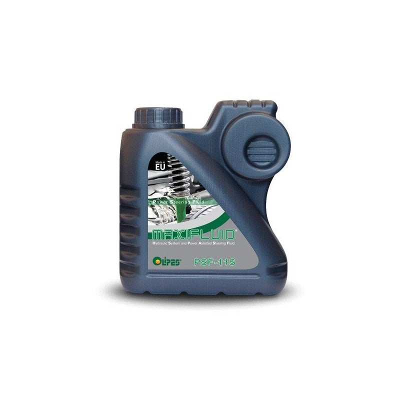 Green power steering oil LHM Olipes MAXIFLUID PSF-11S 1L