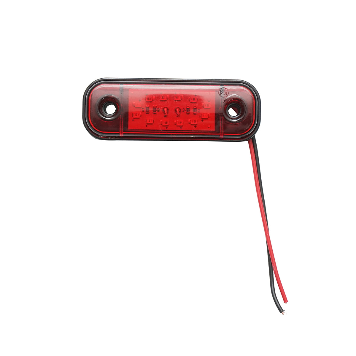 Slim LED side marker lamp 12-24V, red FR0175 Breckner Germany
