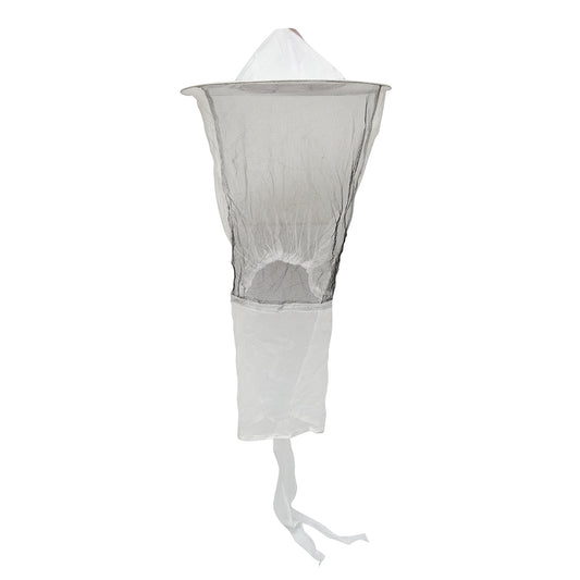 Protective mask, beekeeper with neck tightening