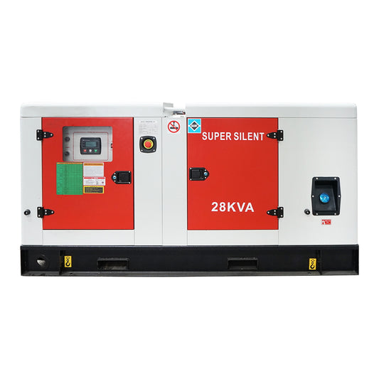 Three-phase electric generator 28KVA, 230/400V with Ricardo N4100DS-30KW diesel engine