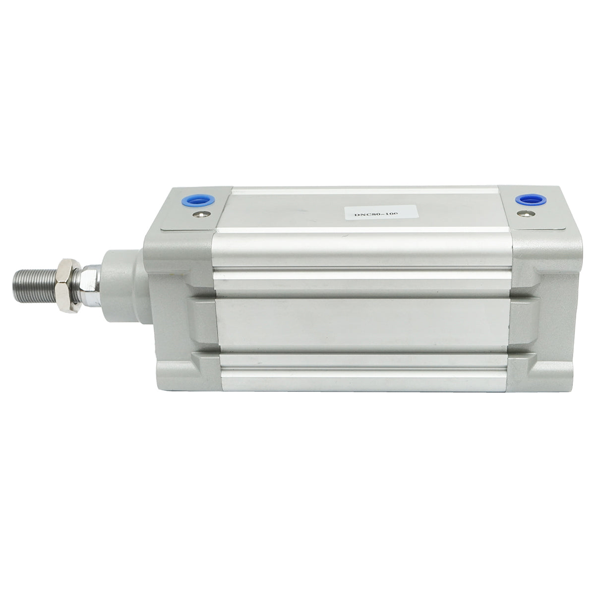 Aluminum pneumatic cylinder diameter 80mm, stroke 100mm