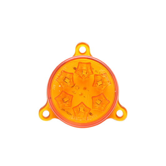 Universal round LED lamp 12/24V yellow Breckner Germany