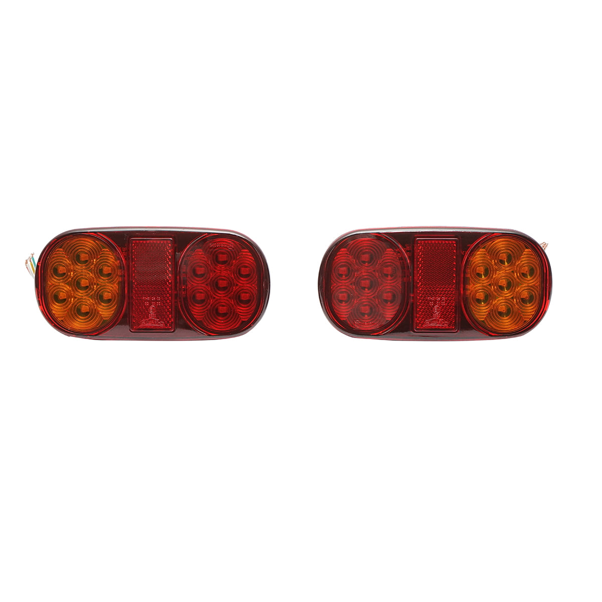 Set of rear lights for truck left/right with LED 12V Breckner Germany