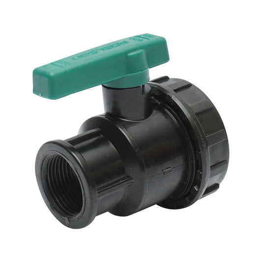 Valve equal to ball and internal thread D1x1 toll, PN10, for irrigation systems