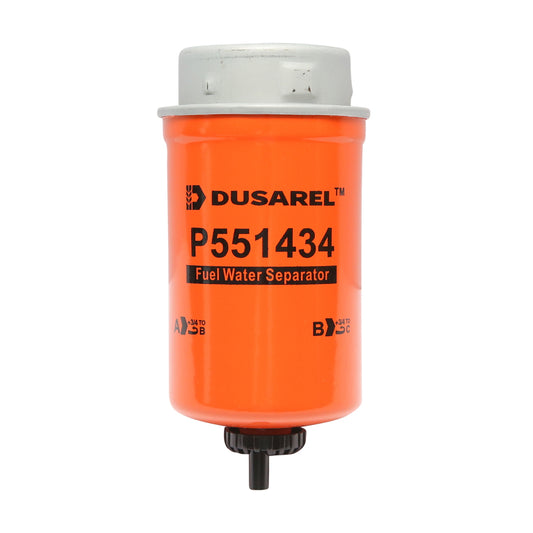 Fuel filter for Massey Ferguson, Fendt, Case IH, New Holland OEM code P551434, WK8165, XN239, V836867591, 84269163, 162000080915