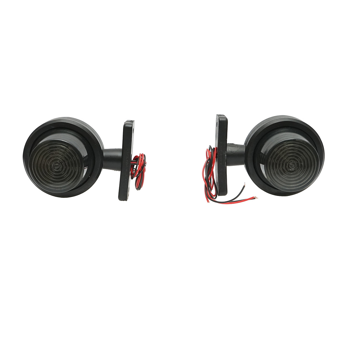 Smoky LED side marker lamps 12/24V, red-white FR0117 Breckner Germany