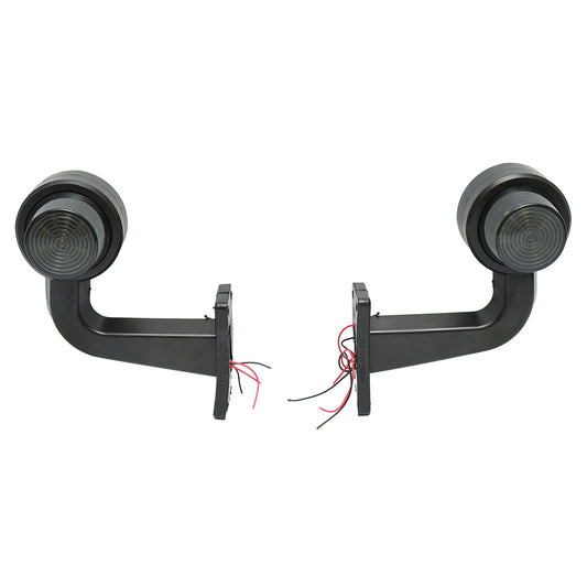 SET Side LED red-white smoke indicator lamps 12V-24V Breckner Germany