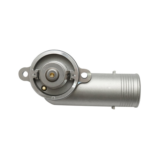 Thermostat with housing Case IH, Perkins, Massey Ferguson OEM code 4133K509, 4133L509, 4225119M1, 4225153M1, 4225397M1, 707650A1, 90010611, 923978.0357, 9239780357