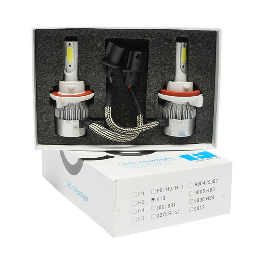 Set of 2 LED bulbs H13 36W 12V/24V 8V-48V Breckner Germany