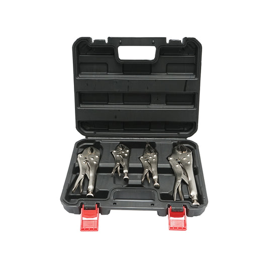 Adjustable multifunctional 4-piece locking pliers set