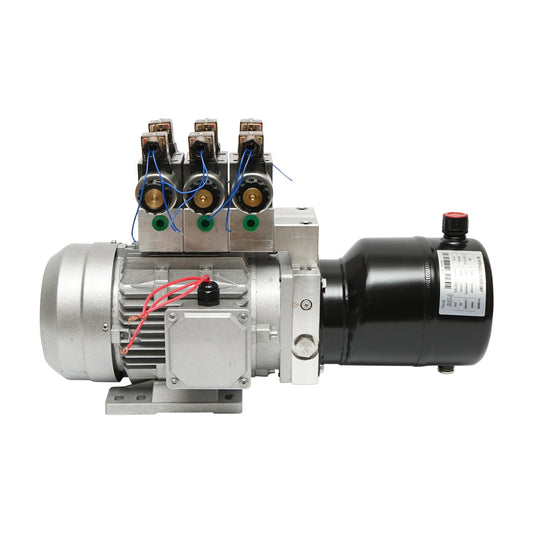 Hydraulic pump for unrolling machine