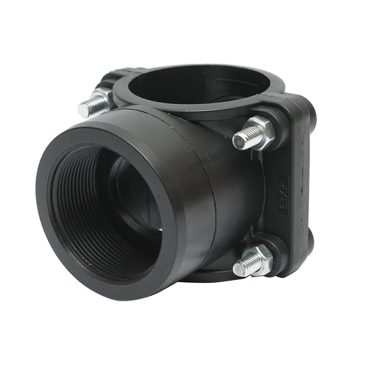 Compression connection clamp D63 mm. x 2 inches. PN10