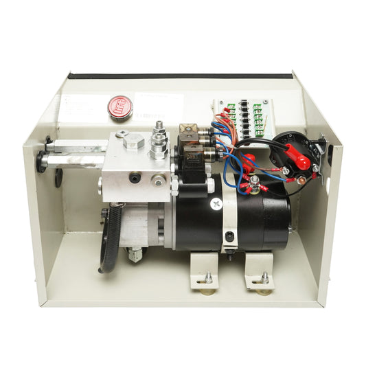 Hydraulic pump with solenoid valve for lift gate/rear door of truck/semi-trailer/van 24V, 2.2kW, 20Bar