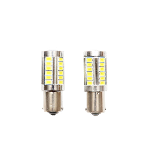 Set of 2 LED SMD 12V BAU15 0.25A cold light Breckner Germany