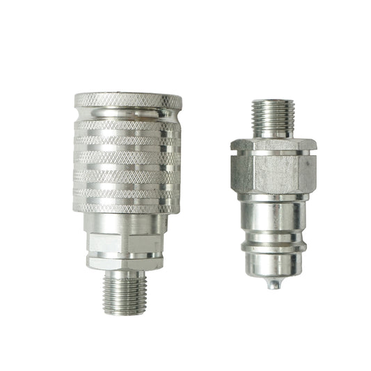 Pass valve for male/female on con M16x1.5mm with external thread Breckner Germany