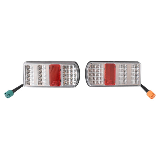 Set of LED rear lights for truck 12V E-mark 227x106x55mm