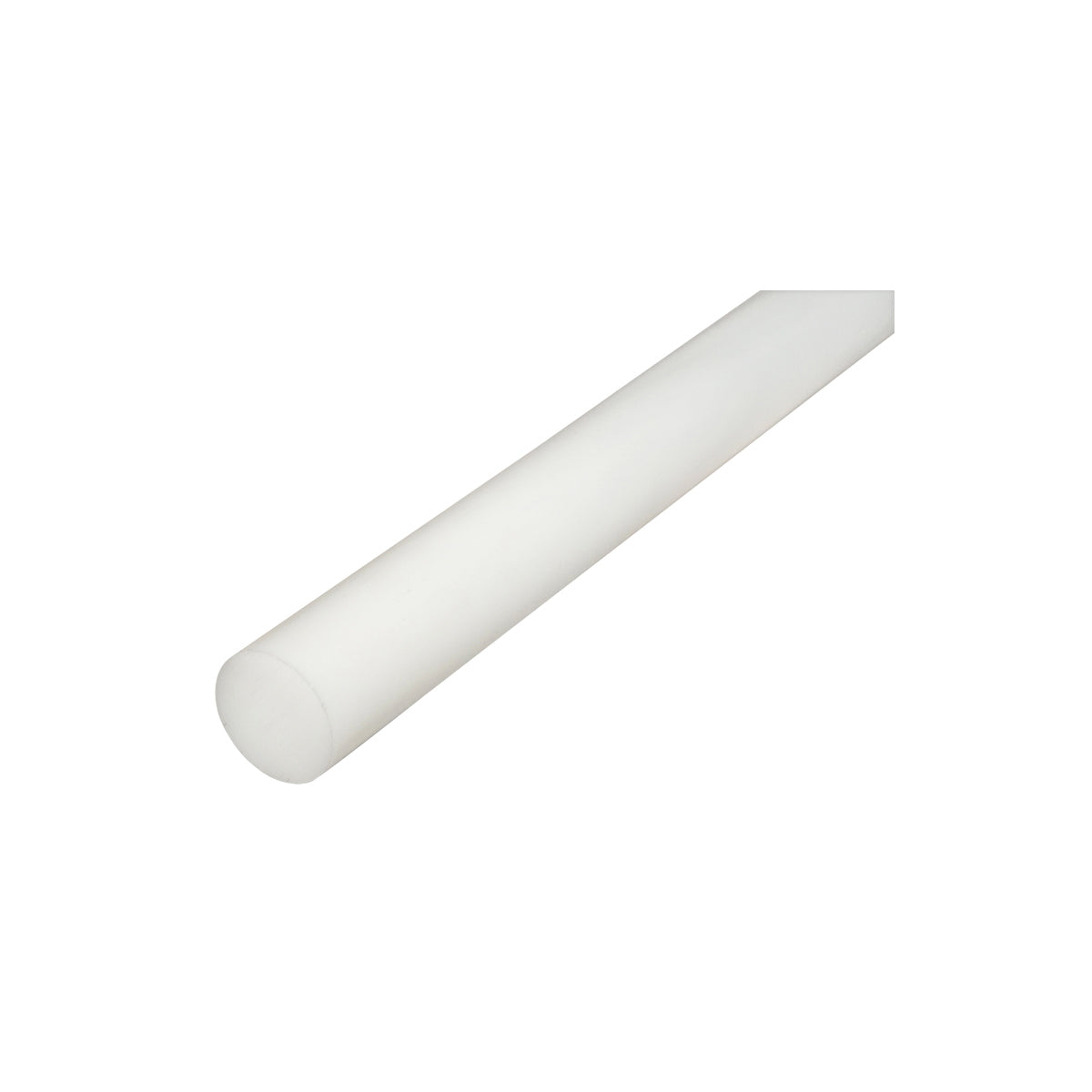 White polyamide PA6 bar 1000x60mm 3.6Kg