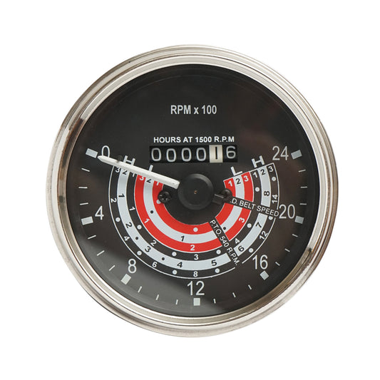 Engine speed indicator, tachometer for Massey Ferguson OEM code 890421M92, S.41076 Breckner Germany