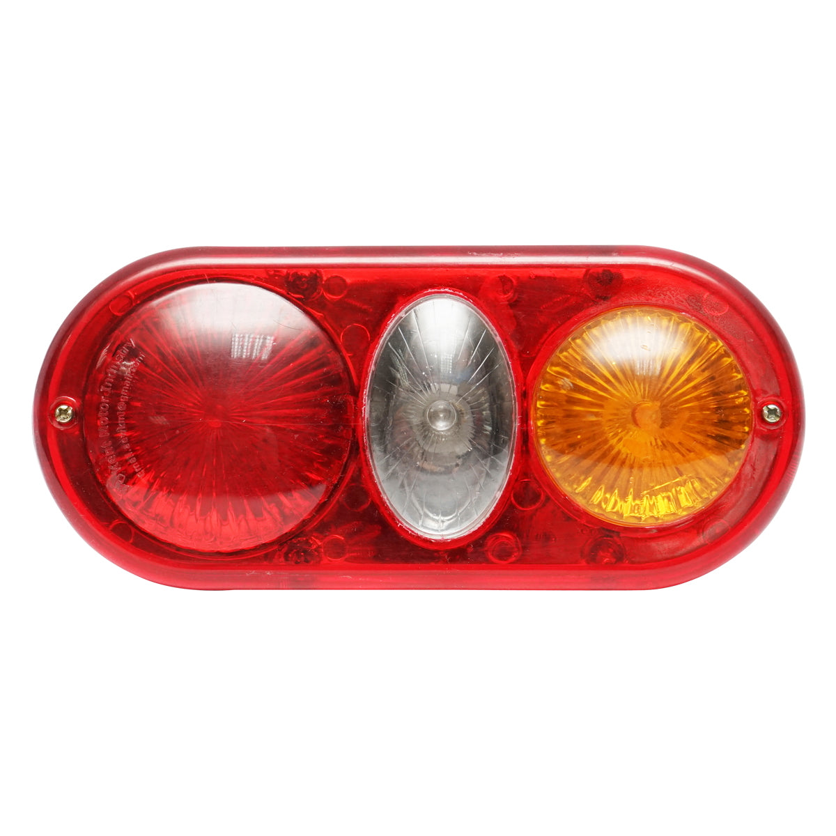Rear oval stop lamp 3 functions