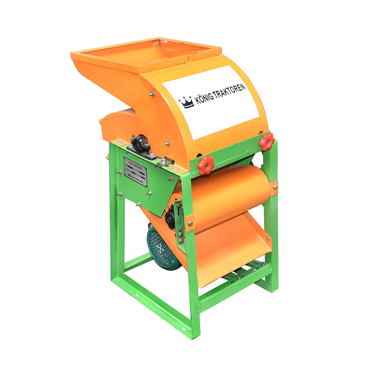 Electric corn cleaning machine with a 2.8Kw motor, 230V Konig Traktoren