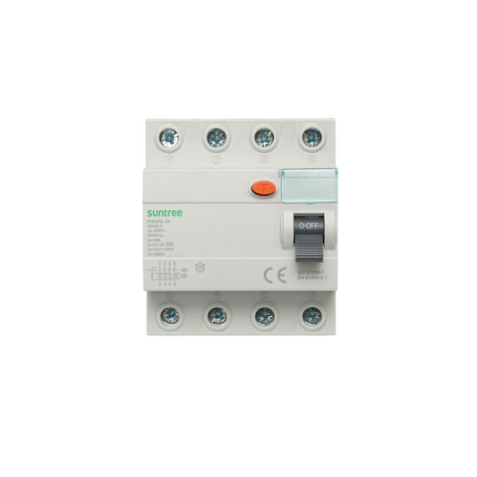 Automatic differential switch 4P 63A 30mA 6kA, type A Suntree