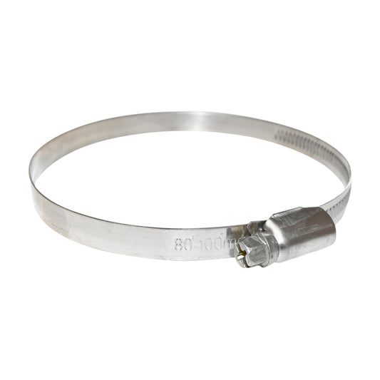 Adjustable stainless steel hose collar 80-100A