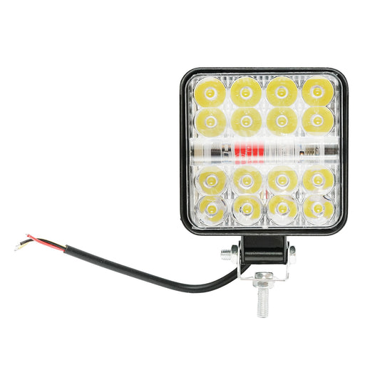 Combined projector lamp 26 LEDs 9-80V 6500K 84x21x84mm IP67