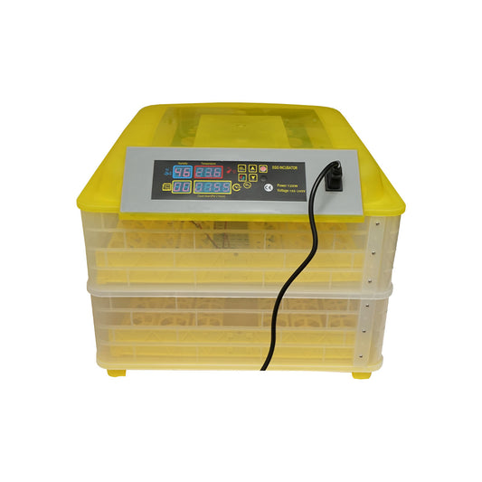 Incubator with 2 levels for 96 eggs fully automatic digital EW-96 Breckner Germany