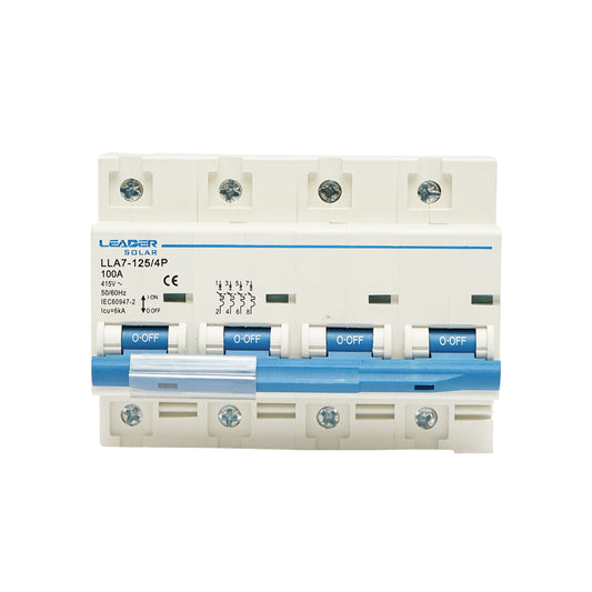 Automatic circuit breaker type 4P-100A-415VAC Leader