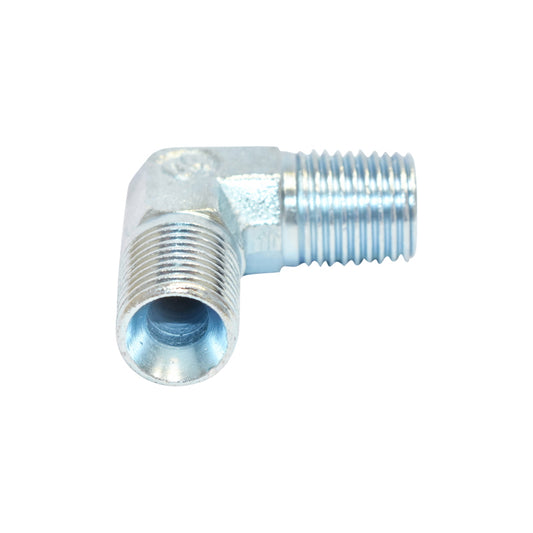 Adaptor L 90 1/4 external thread reinforcement