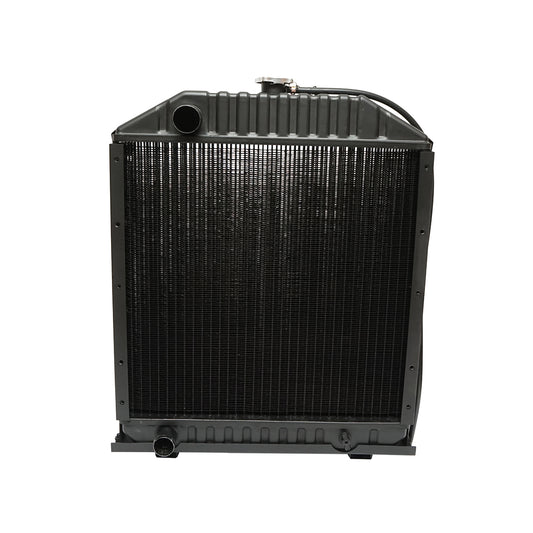 Water cooling radiator with 3 rows of cells for Fiat series 55, 90, A, CS OEM code 5143883, 5143884, 5167365, 4997175, 4997298, 5104143, 150-40 Breckner Germany