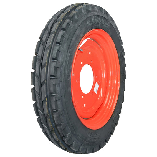 Complete wheel 650/20 10PR F-2 interrupted linear front for UTB U-650 tractor