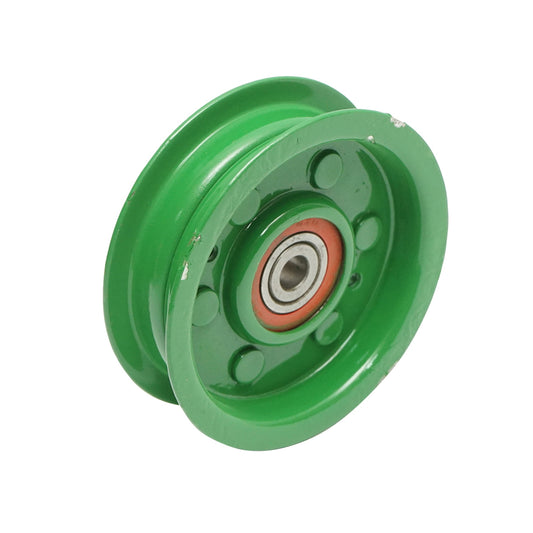 Tensioner pulley for John Deere combine OEM code AH140497