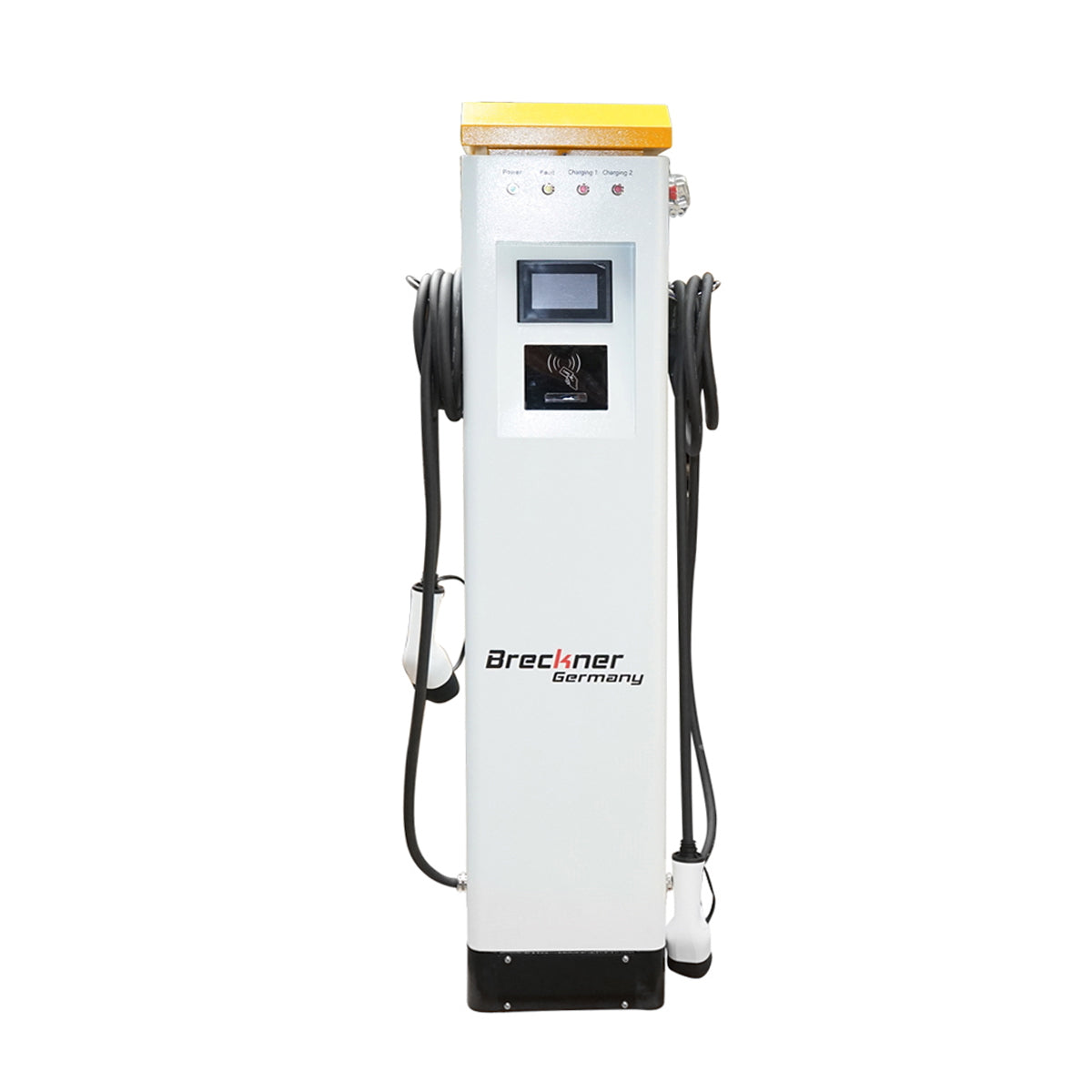 380V charging station, Type 2, 5M, AC 43 KW (2x22KW) with 2 charging connectors