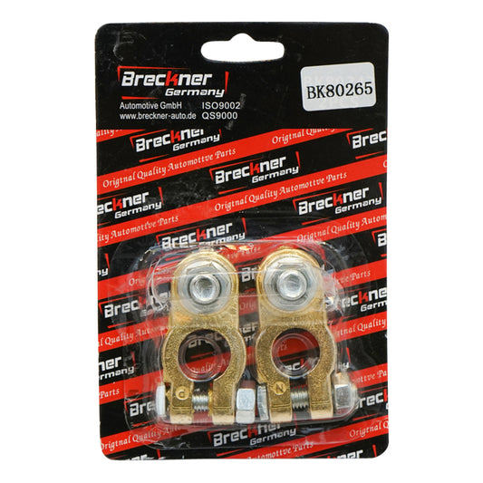 Copper battery terminals Cu+++ HD with screw Heavy Duty Breckner Germany