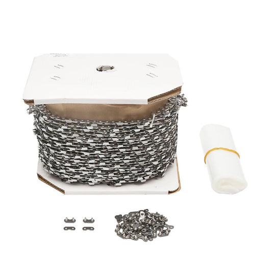 Chain for chainsaw, pitch 3/8, width 1.6 mm, 820 teeth/roll, 35 connection links Breckner Germany