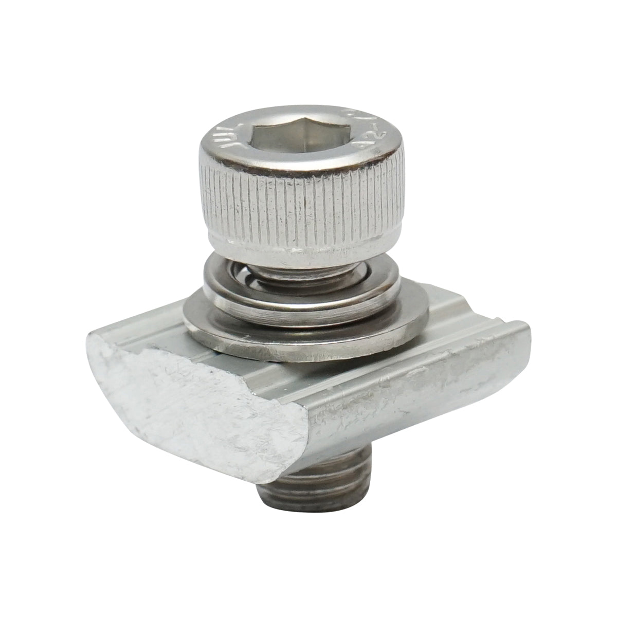 Set of M8x25mm screw with nut for system A, 20mm