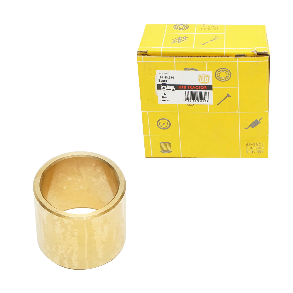 Steering bolt bushing 35x40x33mm for Fiat OEM code 596189, 4959130, 5138178, 4958818, 5138180, 588305