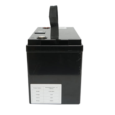 Li-ion LifePo4 Battery 12.8V, 100Ah (deep cycle) with BMS, LCD display and temperature protection Breckner Germany