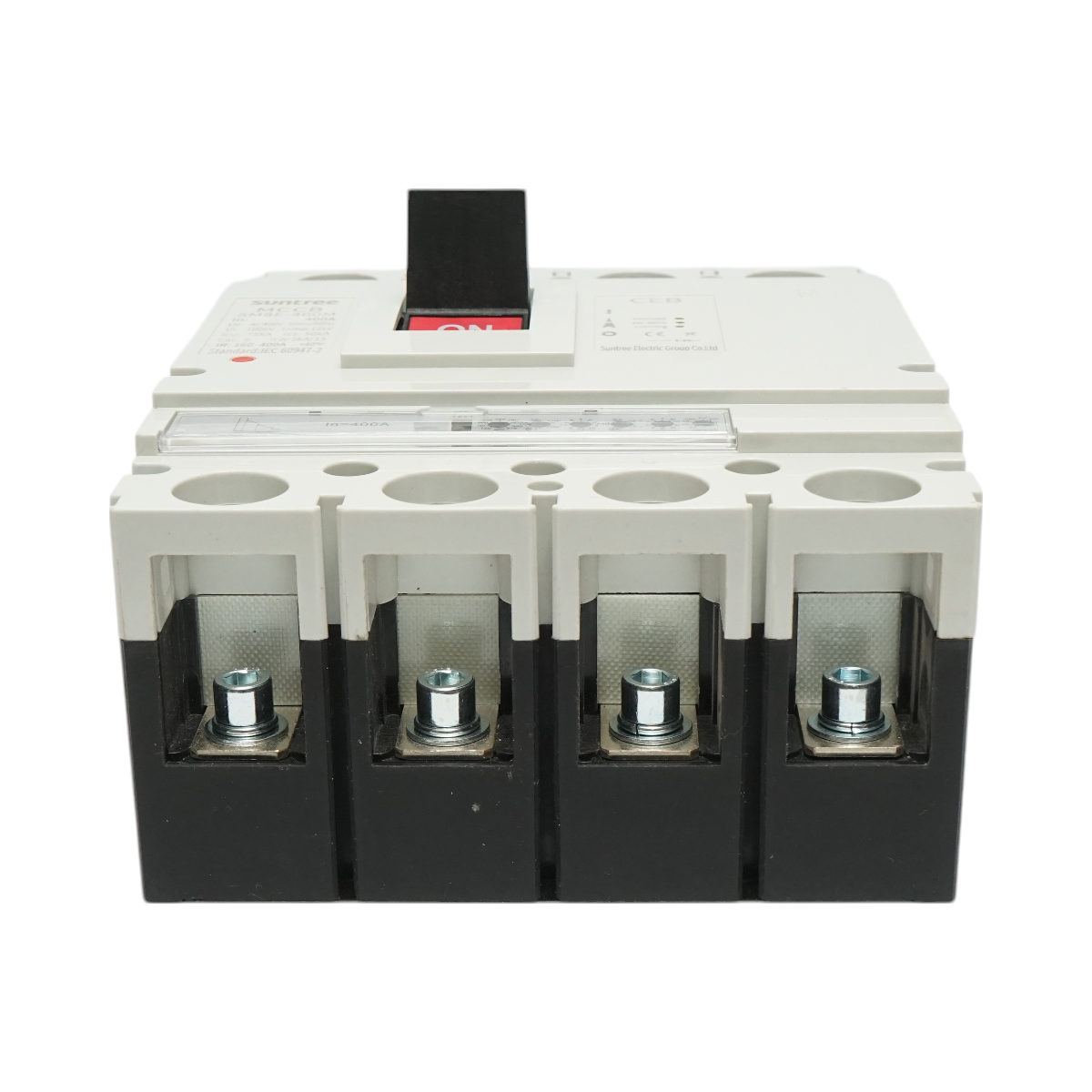 Automatic power circuit breaker MCCB 400V AC, 4P 400A, SM8E-400M Suntree