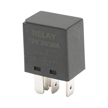 Universal micro relay John Deere, Case IH OEM code AL76702, 0332201107, 140258111, 82023238, 84543528 Breckner Germany