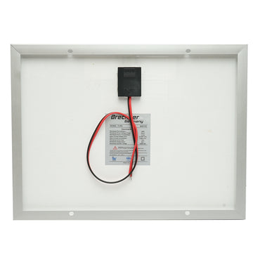 20W photovoltaic monocrystalline solar panel 400x300x17mm Breckner Germany