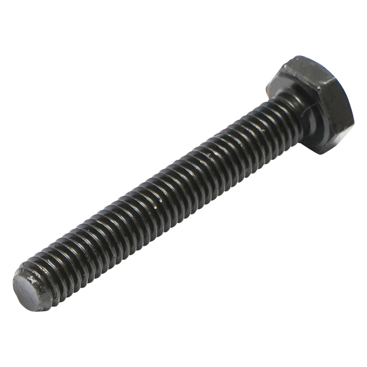 Black screw with hexagonal head DIN 933 M6x40 G10.9 200 pieces/bag