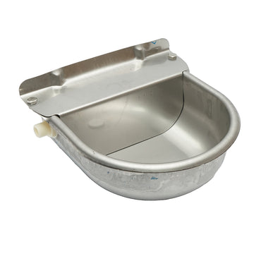 Stainless steel waterer 2L with float, constant level 270x250x230mm Breckner Germany