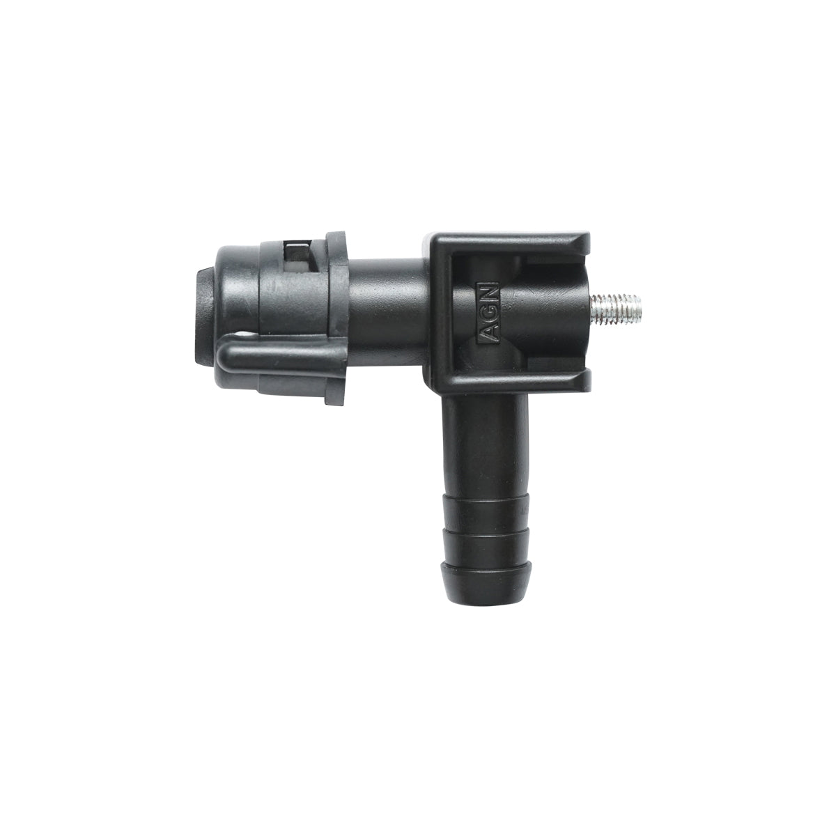 Complete watering nozzle without dripper for herbicide installation