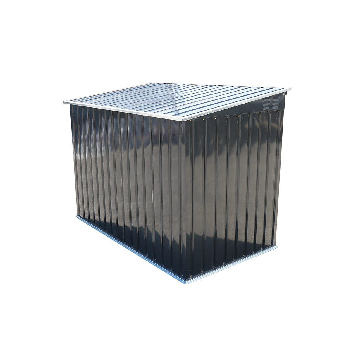 Metal shed for garbage bins 176x105x130cm